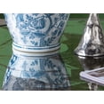 thumbnail image 2 of 71x39.5x31.5" Large Mirrored Dining Table Boasting an Elegant Floral Design and Silver Finish, 2 of 6