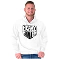 thumbnail image 4 of Heavy Hitter Baseball Fanatic Sports Men's Big & Tall Graphic Hoodie Brisco Brands 2X, 4 of 5