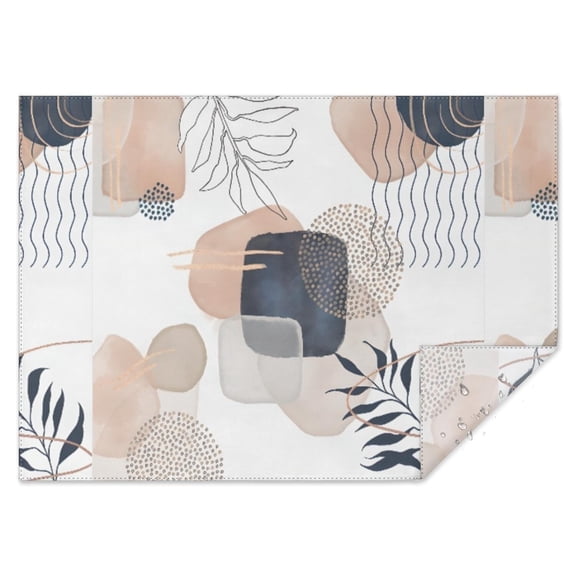 Boho Bohemian Art Rectangle Tablecloth 60"x84",Waterproof Polyester Rectangle Table Cloth, Wipeable Spillproof Polyester Tablecloth for Dining, Camping, Indoor and Outdoor