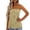 Yellow, variant on Fgnfyis Summer Tank Tops for Women Print Strapless Bandeau Casual Sleeveless Loose Holiday Top Women Tank Tops Black L
