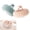 Green+off-white, variant on 2Pcs Body Scrubber Exfoliator Sunflower Bath Ball, Ultra Soft Sponge Cleaning Brush for Men and Women, Bath Sponge with Handheld Ring