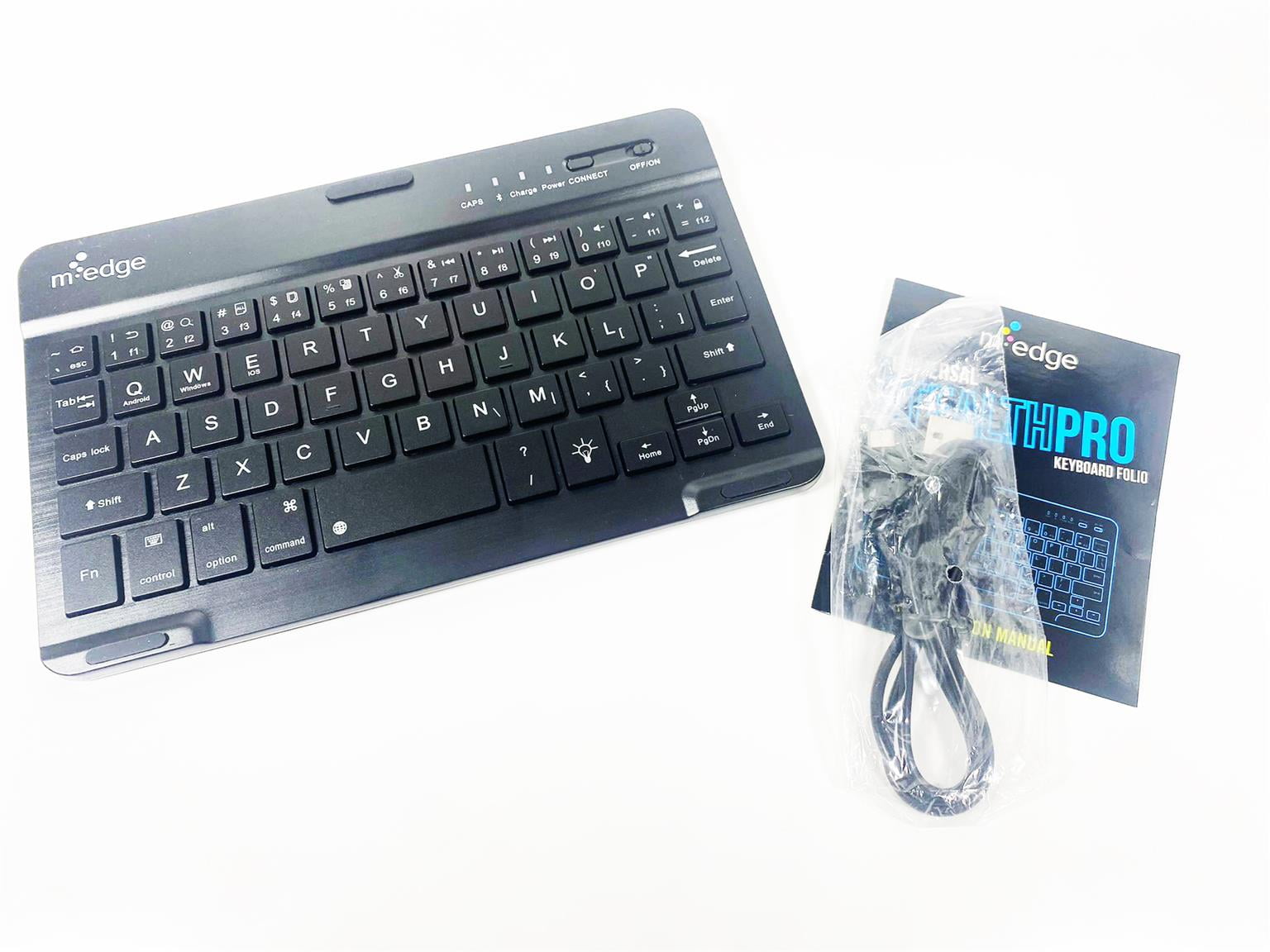 MEdge Wireless Keyboard, Black