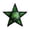 A002- Green, variant on Green Star Lantern Candle Holder, Stained Glass Tealight Candle Holder, Star Decorations for Vintage Home Decor, 8X8 Inch Candle Lantern for Decor for Indoor, Windproof 5-Pointed