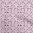 thumbnail image 1 of oneOone Georgette Viscose Blush Pink Fabric Block Craft Projects Decor Fabric Printed By The Yard 42 Inch Wide, 1 of 5