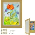 thumbnail image 3 of Kids Art Frame Changeable A4 Child Artwork Picture Frame Front Opening Photo Frame for Crafts Drawing (Wooden), 3 of 8