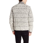 Calvin Klein Jeans Mens Quilted Stand Collar Jacket