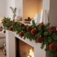 thumbnail image 3 of 2026 Christmas Indoor Home Decor 24 Pcs Flocked Christmas Balls Velvet Shatterproof Christmas Ornaments, 3 of 6
