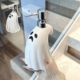 thumbnail image 2 of Halloween Ceramic Ghost Soap Dispenser, Refillable Ghost Soap Dispenser for Bathroom, Bedroom, Kitchen, 2 of 6