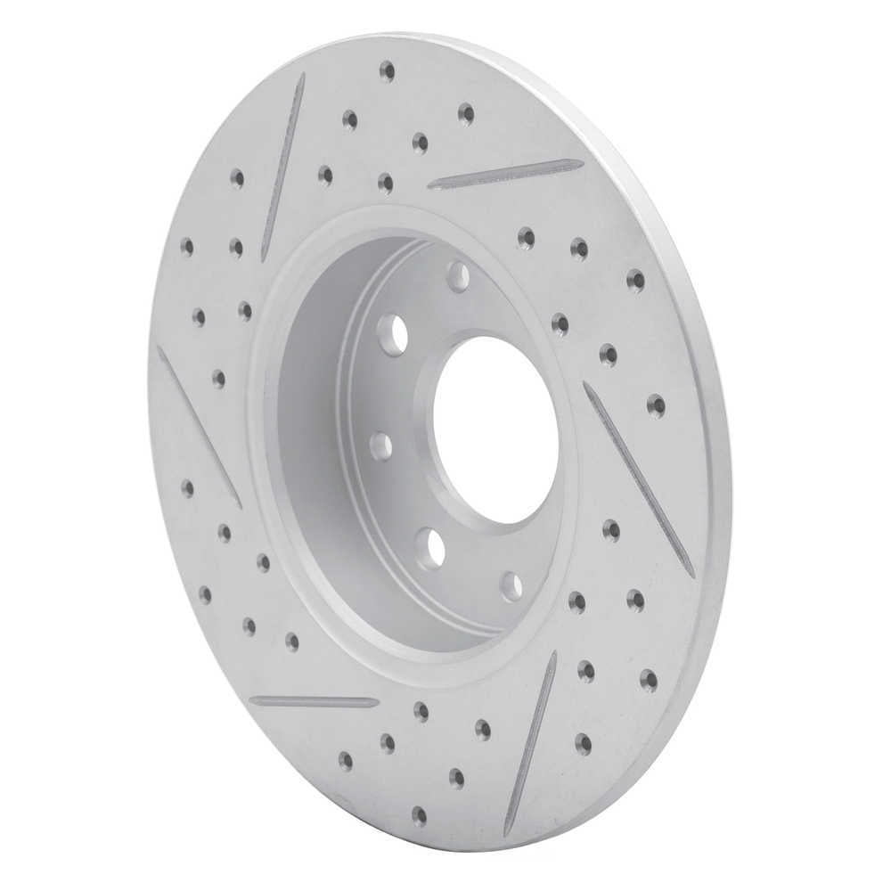 Dynamic Friction Company 830-07005R DFC Geoperformance Rotor - Drilled and Slotted
