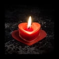 thumbnail image 5 of 30PCS Heart Shaped Tea Light Candle Cups with Wicks Clear Love Heart Candle Wax Tins Jars Cases for DIY Candle Making, 5 of 5