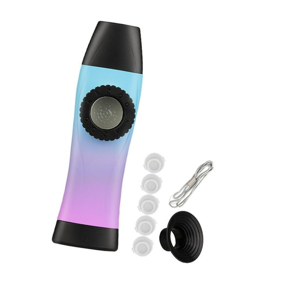 MERIGLARE Kazoo Accompaniment Compact Professional Mini Kazoo for Guitar Ukulele Piano Blue