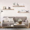 Visual Reference: Bathroom Floating Shelves For Wall Floating Wall Mounted Shelf Rustic