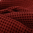 thumbnail image 5 of Püskül Waffle Towels for Bathroom, Premium 100% Turkish Organic Cotton, Pack of 2 (Brick), 5 of 8