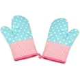 thumbnail image 1 of Manoplas para horno, agarraderas, guantes para hornear, agarraderas, agarraderas, adecuadas para cocinar, hornear, asar a la parrilla, agarraderas, 1 par, regalo para mujeres y chef, 1 of 6