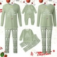 thumbnail image 6 of Shadoumai Matching Family Christmas Pajamas For Couples, Xmas Tree Print Tops Long Sleeve Holiday Sleepwear Sets For Mom Dad Fall Clothes, 6 of 6