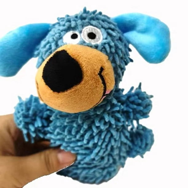 Juguetes Interactivos para Perros Juguete Interactivo para Perros Juguete Sonido Lindo Mop Muñeca Corgi Juego Interactivo Muñeca de Limpieza de Dientes Juguetes Lindos para Perros