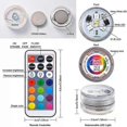 thumbnail image 4 of Automotive General Atmosphere Light Modification Interior Foot Light Car Wireless Atmosphere Light Colorful Remote Control parts, 4 of 5