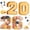 Gold, variant on 2026 Graduation Decorations, 10 Inch Fillable Centerpiece Tray, 2026 Number Charcuterie Board Box for Grad Party Table Decor