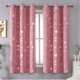 thumbnail image 1 of Cortinas térmicas Bearachild 2 unids/set sala de estar rosa 100 cm * 200 cm, 1 of 6