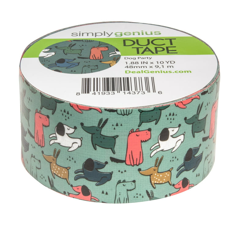Duct Tape, Patterned, W: 48 mm, assorted colours, 12x5 m/ 1 pack