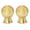Polished Brass - Pack of 2, variant on Royal Designs, Inc. Metal Ball Lamp Finial, F-7012AB-2, Antique Brass, Pack of 2
