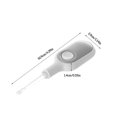 thumbnail image 4 of Qarigey Plástico Niños Earpick LED Ergonómico Desmontable Hand Held Hand Hand Hand Hand Pick Removedor de cerumen de silicona Cuerpo del baño, 4 of 6