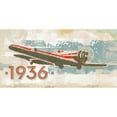 thumbnail image 3 of Marmont Hill 'Vintage Plane 1936' by Alan Hopfensperger Painting Print on Wrapped Canvas, 3 of 5