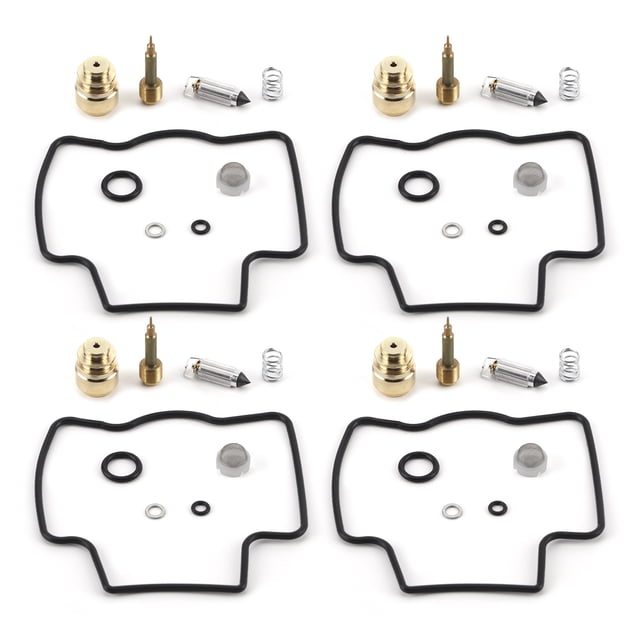 Kit de 4 Juegos de Reparación de Carburador ANGGREK Kit de reconstrucción de carburador para YZF600R 1997-2007