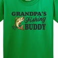thumbnail image 4 of Inktastic Grandpa's Fishing Buddy Youth T-Shirt, 4 of 5