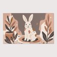 thumbnail image 3 of Bunny Rug for Kids and Nursery Rooms - Cottontail Calm, 3 of 5