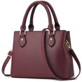 thumbnail image 1 of Bolso CHICAROUSAL Monederos y bolsos de cuero burdeos, 1 of 7