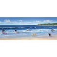 thumbnail image 3 of Saxe, Carol 24x12 Black Modern Framed Museum Art Print Titled - Hot Dogs Surf, 3 of 5