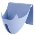 thumbnail image 3 of Inteprter Caja de drenaje para baño, estante de almacenamiento de esponja montado en la pared, bandeja de plástico, contenedor organizador sin Juegos de accesorios de baño azul Inteprter HA001226-03, 3 of 6