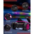 thumbnail image 4 of Go Kart eléctrico 24V para niños 8-12 años - Motores dobles 300W - Batería 9Ah - Alta velocidad 8MPH con drift - Arranque suave - Música y claxon - Carga máx. 70kg - Juguete carreras exterior, 4 of 7