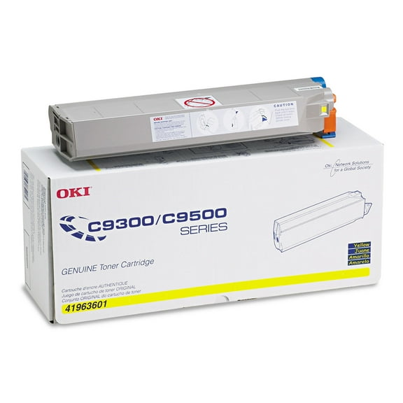 Oki 41963601 Toner (Type C4) 15000 Page-Yield Yellow