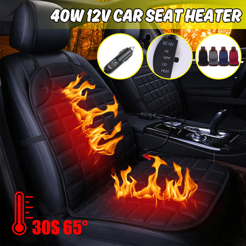 12V Universal Car Seat Heated Cushion Seat Heating Heater Car Seats Cover Warmer 