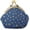 Navy blue, variant on Five-Pointed Star Coin Purse Denim Change Pouch Wallets Buckle with Kisslock Clasp Coin Holder Clutch Handbags for Women Ladies
