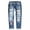 Dark Blue, variant on Jeans for Women Elastic Waist Denim for Women Plus Size Oversized Capri Jeans for Women Clearance Streetwear Jeans for Women Capris for Women Clearance Light Blue, XXL