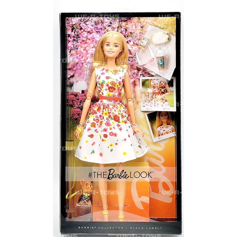 all dressed up in a pretty black label Barbie Look Collector Barbie Doll - Park Pretty