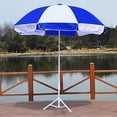 thumbnail image 2 of Support de Parasol de Plage Portable, Métal Lourd Pliable Design à Quatre Trépieds Trou Central Réglable pour Usage Extérieur, Supporte les Jardins de Plage, 2 of 5