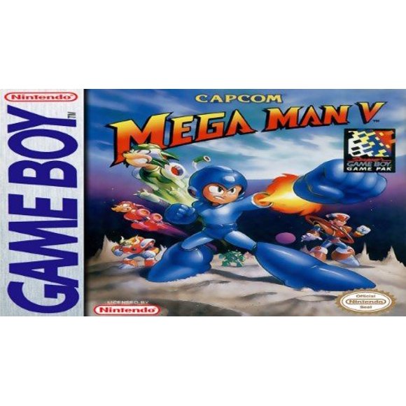 Mega Man V Game Boy Color GBC 16bit Video Game Cartridge Card