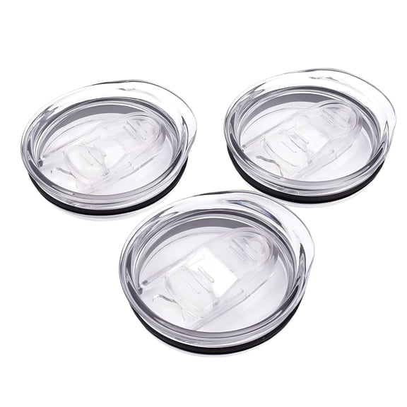 ACDANC 20Oz Skinny Tumbler Replacement Lids 3 Pack 2.75In Cup Mouth Compatible with and More Tumbler Cups,Spill Proof Resistant Silicone Sliding Covers.