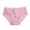 Hot Pink, variant on Women Lace Sexy Panties Hollow Mesh Bow Low Waist Underwear - Polyester Nylon Spandex Blend, One Size Fits 40-60KG, Ideal for Sexy&Club Style