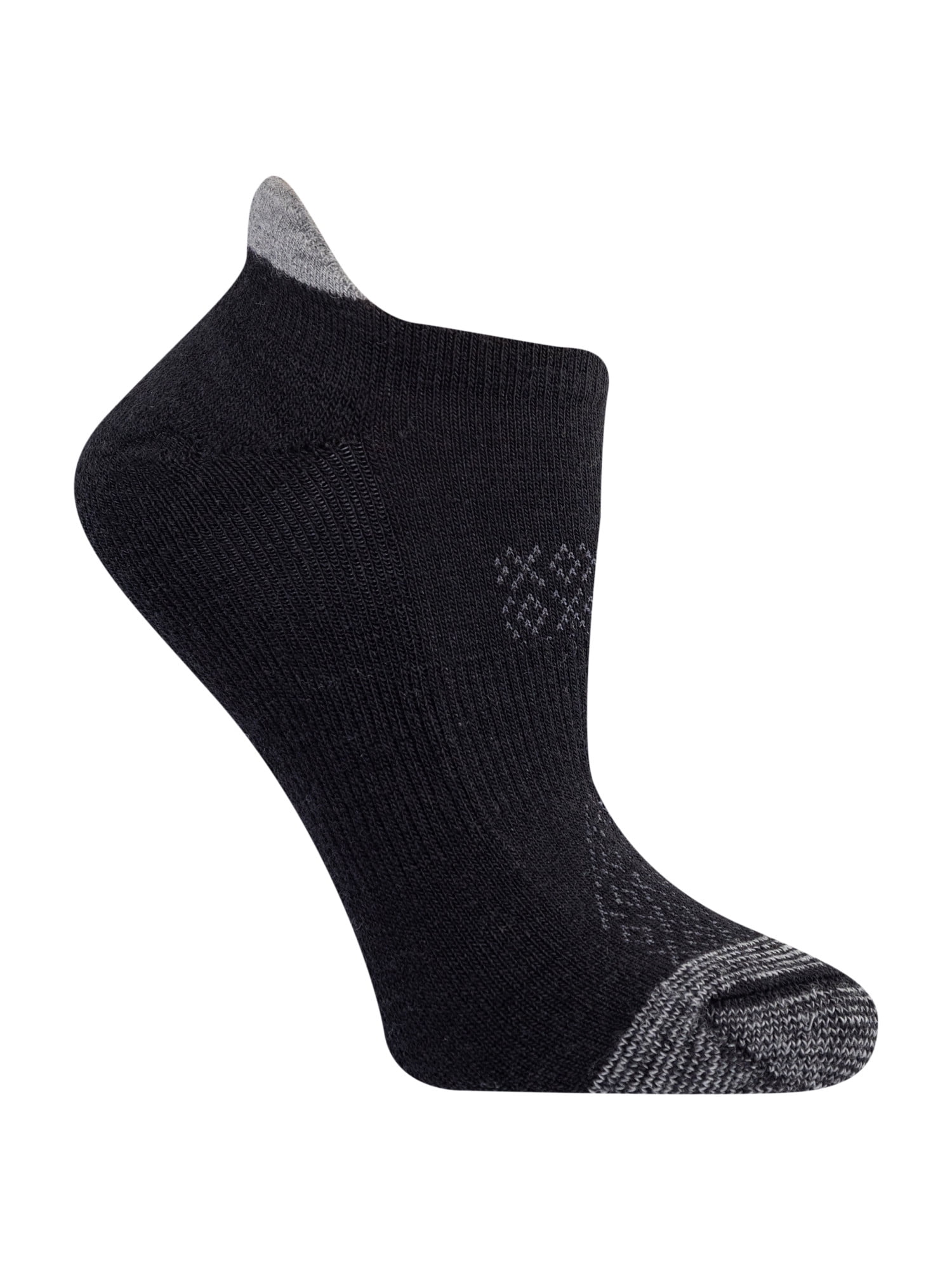 Ozark Trail Women's Merino Wool Blend No Show Tab Hiking Socks, 1 Pack