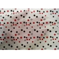 thumbnail image 4 of oneOone Cotton Silk White Fabric Cartoon Face & Polka Dot Sewing Fabric By The Yard Printed Diy Clothing Sewing Supplies 42 Inch Wide, 4 of 4