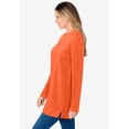 thumbnail image 3 of Woman Within Plus Size Crewneck Ultra Soft Sherpa Sweatshirt, 3 of 6
