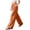 A Orange, variant on Ndbuld Sweat Pants for Womens Fashion Women Casual High Waist Pocket Pants Pants Comfortable Casual Pants,Black,M