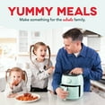 thumbnail image 4 of Dash Tasti-Crisp™ Electric Air Fryer Oven, 6 Qt. Family Size, 1700-Watt, Aqua, 4 of 11