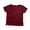 T10-Brick Red, variant on Boys T Shirts O Neck Solid Color Tops Short Sleeve Tee Versatile Child Clothing 18-24 Months Yellow