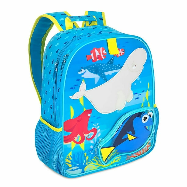 Disney Pixar Finding Dory Nemo Backpack School Bag Kids Marlin Hank Destiny 16" High Walmart